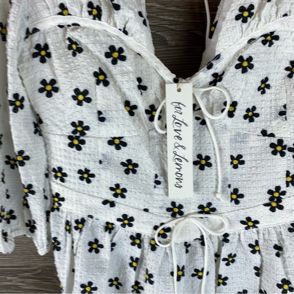 For Love and Lemons Connie Mini Dress NWT Size XS - Picture 12 of 12